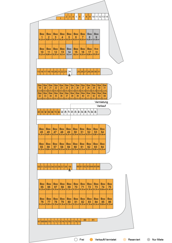 Belegungsplan Hanau Kauf Stand 15.04.2026 Belegungsplan Hanau Kauf Stand 15.04.2026
