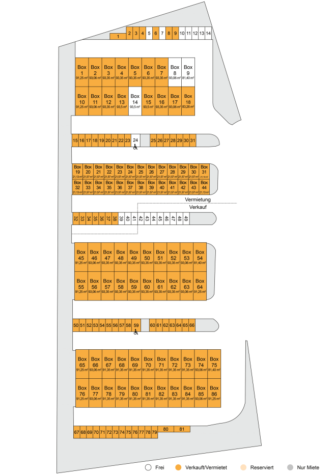Belegungsplan Hanau Miete Stand 15.04.2026 Belegungsplan Hanau Miete Stand 15.04.2026