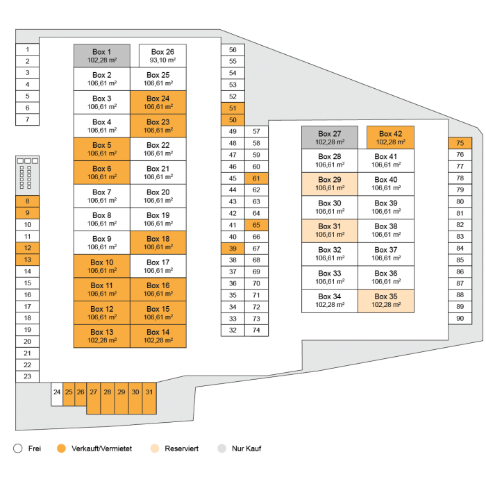 Belegungsplan Niederwerrn Miete Stand 12.03.2026 Belegungsplan Niederwerrn Miete Stand 12.03.2026