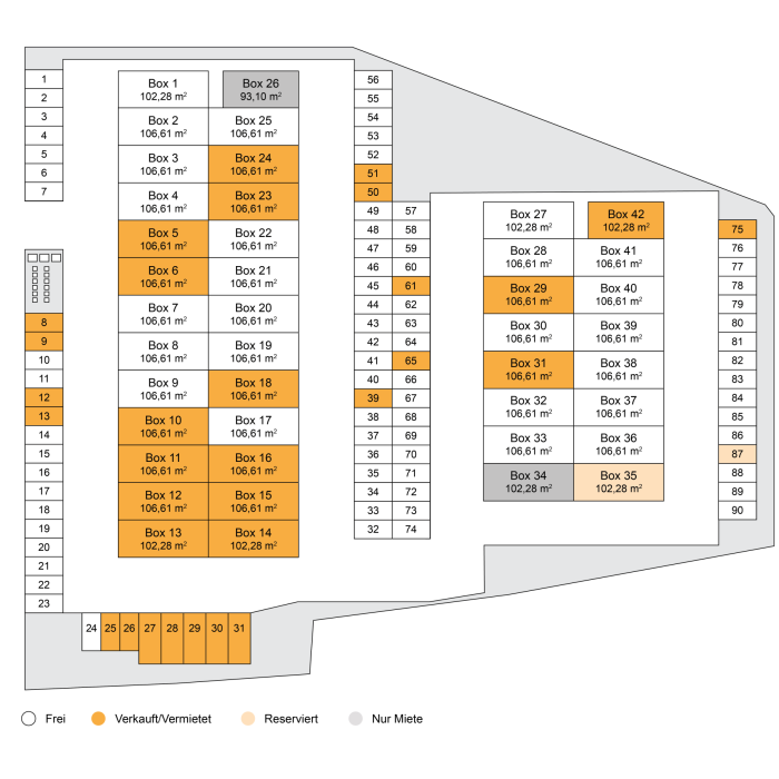 Belegungsplan Niederwerrn Kauf 22.04.2026 Belegungsplan Niederwerrn Kauf 22.04.2026