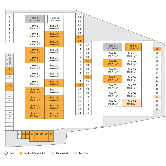Belegungsplan Niederwerrn Miete 22.04.2026 Belegungsplan Niederwerrn Miete 22.04.2026