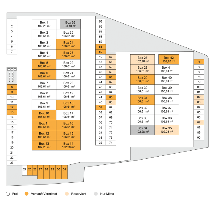Belegungsplan Niederwerrn Kauf Stand 17.06.2026 Belegungsplan Niederwerrn Kauf Stand 17.06.2026
