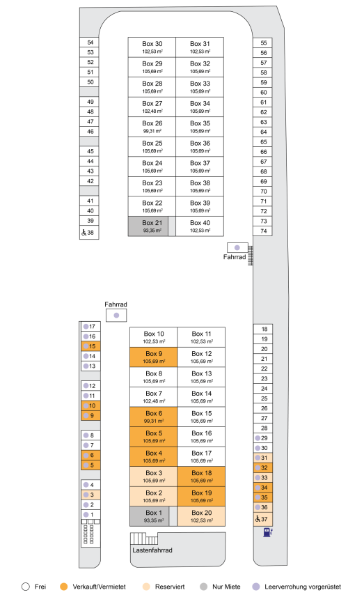 Belegungsplan Essen Kauf Stand 17.06.2026 Belegungsplan Essen Kauf Stand 17.06.2026