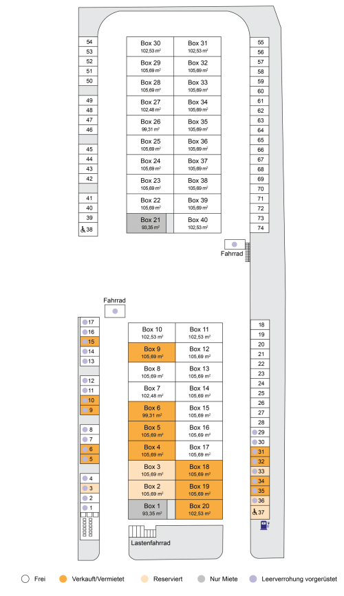 Belegungsplan Essen Kauf Stand 16.07.2026 Belegungsplan Essen Kauf Stand 16.07.2026