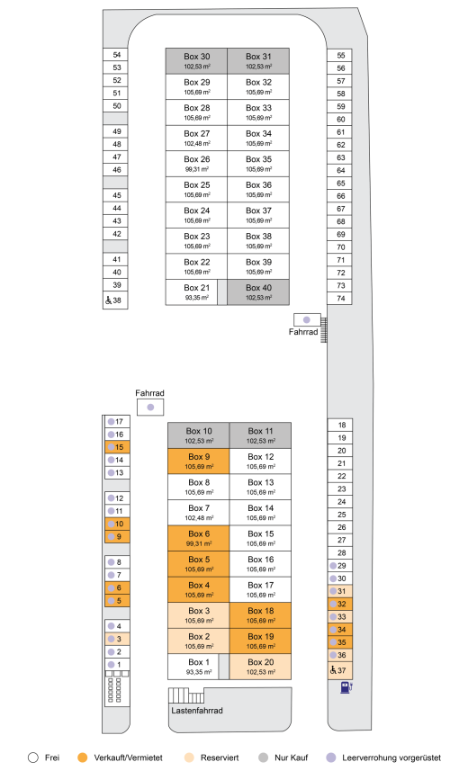 Belegungsplan Essen Miete Stand 17.06.2026 Belegungsplan Essen Miete Stand 17.06.2026