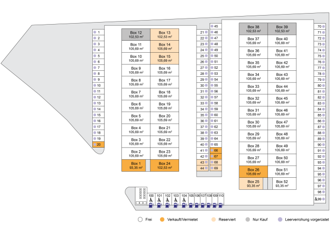 Belegungsplan Offenbach Miete Stand 01.07.2026 Belegungsplan Offenbach Miete Stand 01.07.2026