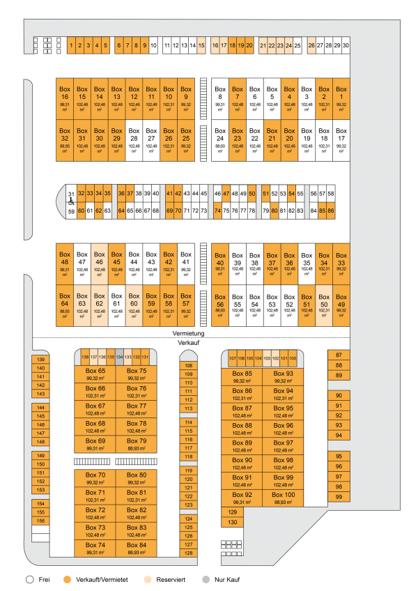 Belegungsplan Karlsruhe Miete Stand 16.07.2026 Belegungsplan Karlsruhe Miete Stand 16.07.2026