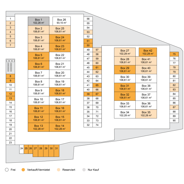 Belegungsplan Niederwerrn Miete Stand 08.05.2026 Belegungsplan Niederwerrn Miete Stand 08.05.2026