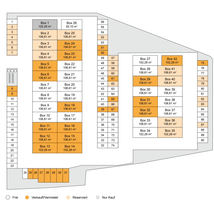 Belegungsplan Niederwerrn Miete Stand 19.08.2026 Belegungsplan Niederwerrn Miete Stand 19.08.2026