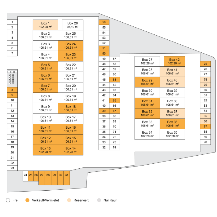 Belegungsplan Niederwerrn Miete Stand 07.10.2026 Belegungsplan Niederwerrn Miete Stand 07.10.2026
