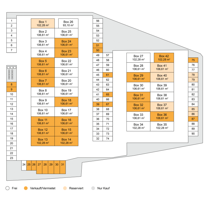 Belegungsplan Niederwerrn Miete Stand 14.10.2026 Belegungsplan Niederwerrn Miete Stand 14.10.2026
